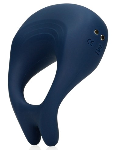 Cockring Vibrant Pointu Baltic 34mm Bleu