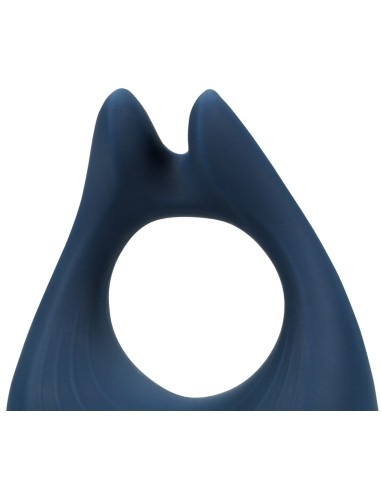 Cockring Vibrant Pointu Baltic 34mm Bleu