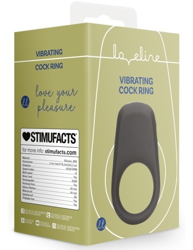 Cockring Vibrant Licorice 35 mm Noir