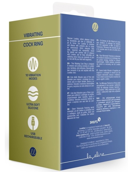 Cockring Vibrant Licorice 35 mm Noir