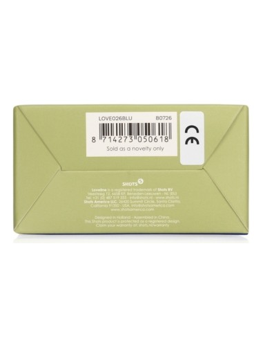 Cockring Vibrant Rabbit Baltic 35 mm Bleu