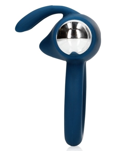 Cockring Vibrant Rabbit Baltic 35 mm Bleu