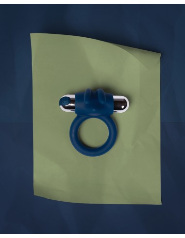 Cockring Vibrant Rabbit Baltic 35 mm Bleu