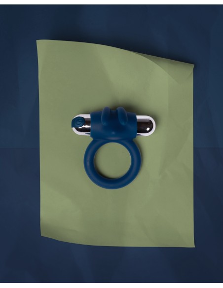 Cockring Vibrant Rabbit Baltic 35 mm Bleu