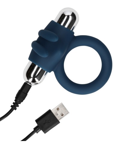 Cockring Vibrant Rabbit Baltic 35 mm Bleu