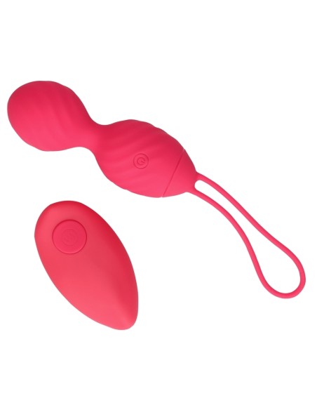 Boules de Geisha Vibrantes Strawred 10 x 3.5cm