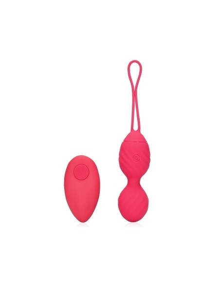 Boules de Geisha Vibrantes Strawred 10 x 3.5cm