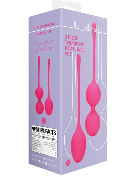 Duo de 2 Boules de Geisha Wildberry