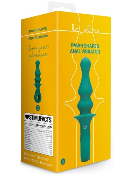 Plug Vibrant Pawn Shap 9 x 3.5cm Plug Vibrant Pawn Shap 9 x 3.5cm