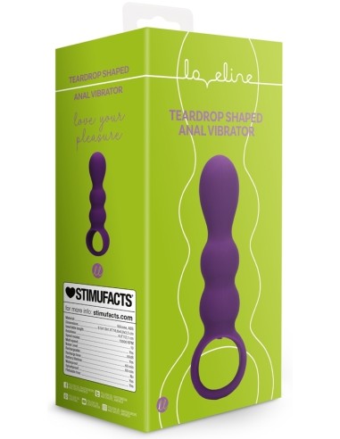 Plug Vibrant Teardrop Shap - 12 x 3.6cm