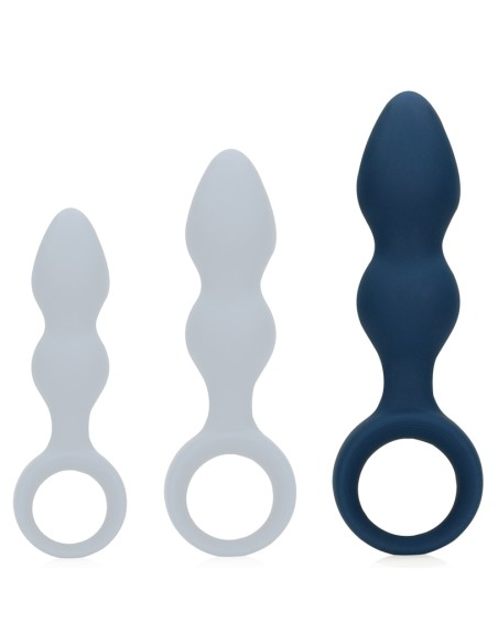 Plug Teardrop Baltic L 12 x 4cm Bleu