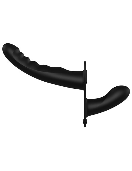 Gode ceinture Dual Vibrating 15 x 3.3cm Noir