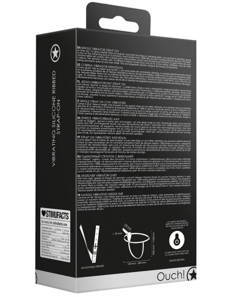 Gode Ceinture Vibrant Vibery 17 x 3.2cm