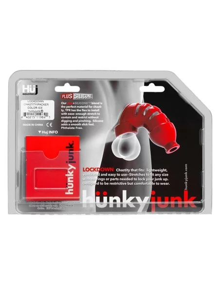 Cage de chasteté Lockdown transparent