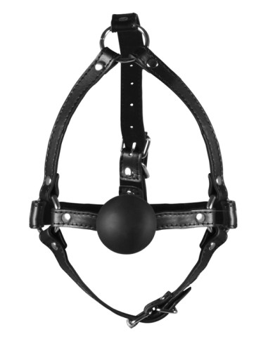 Bâillon Muselière avec boule Gag Xtreme Noir