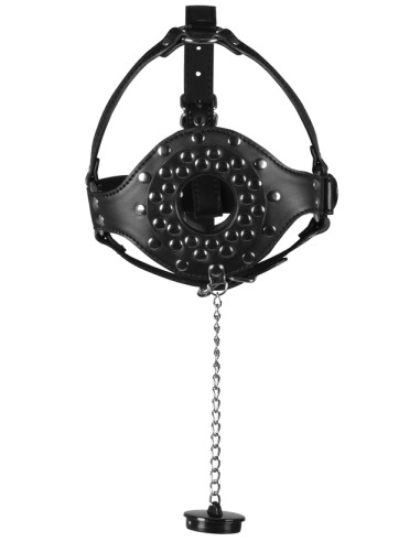 Bâillon Muselière Open Stopper Noir