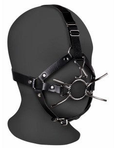Bâillon avec Crochet nasal Gag Cross noir