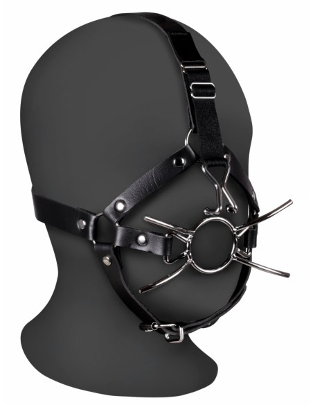 Bâillon avec Crochet nasal Gag Cross noir Bâillon avec Crochet nasal Gag Cross noir