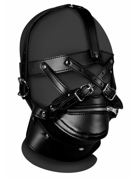 Bâillon SM Zip-Up Noir Bâillon SM Zip-Up Noir