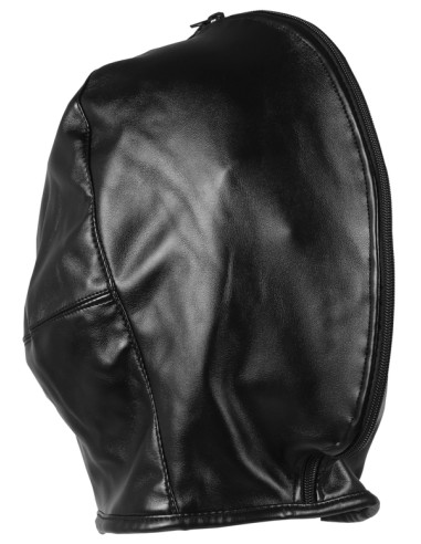 Cagoule Zip-Up Bondage Noire