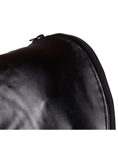 Cagoule Zip-Up Bondage Noire