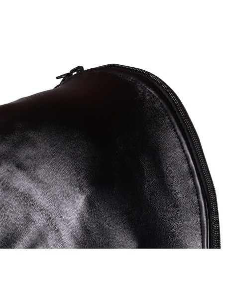 Cagoule Zip-Up Bondage Noire