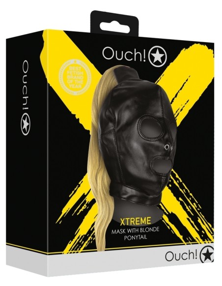 Cagoule avec Queue de Cheval Blonde HOOD TAIL Ouch! Cagoule avec Queue de Cheval Blonde HOOD TAIL Ouch!