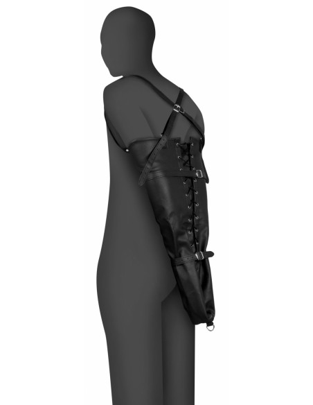 Camisole pour Bras Lace-Up Full Noire