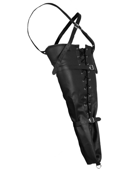 Camisole pour Bras Lace-Up Full Noire