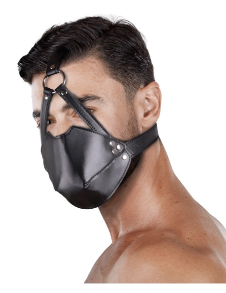 Bâillon avec Boule et Muselière Gag Noir