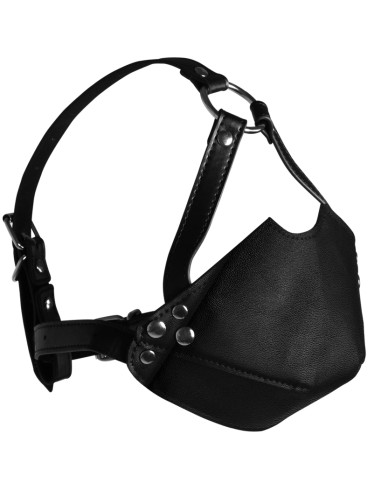 Bâillon avec Boule et Muselière Gag Noir