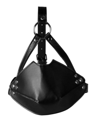 Bâillon avec Boule et Muselière Gag Noir