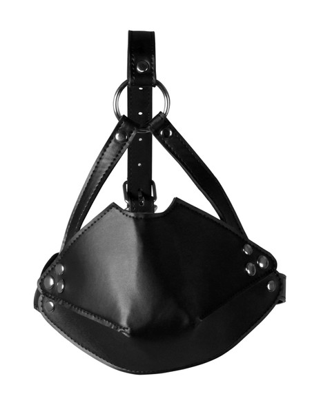 Bâillon avec Boule et Muselière Gag Noir