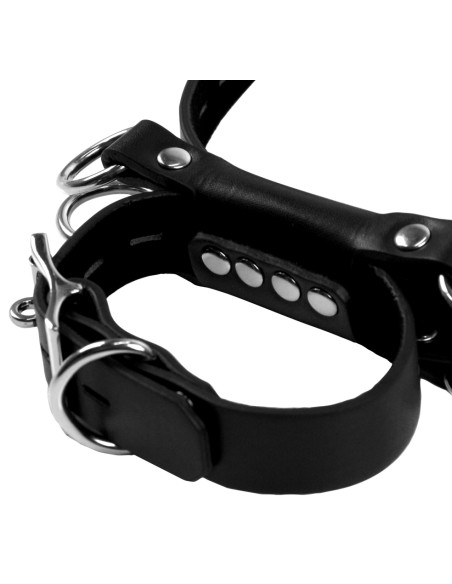 Menottes pour Cuisses Kneeling Cuffs noires