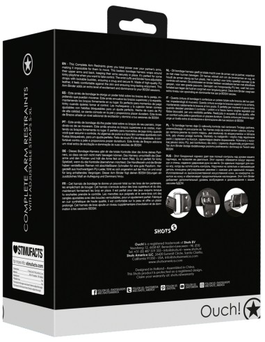 Attaches de restriction des bras Arm Restraints