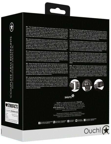 Attaches de restriction des bras Arm Restraints