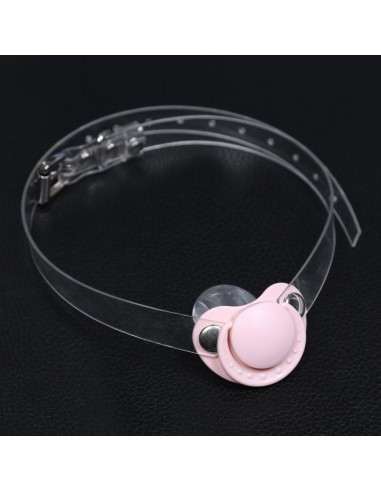 Bâillon Tétine Tot Gag Rose