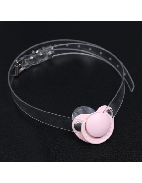 Bâillon Tétine Tot Gag Rose