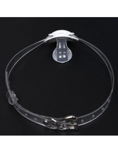 Bâillon Tétine Tot Gag Blanc