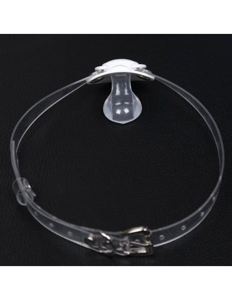 Bâillon Tétine Tot Gag Blanc