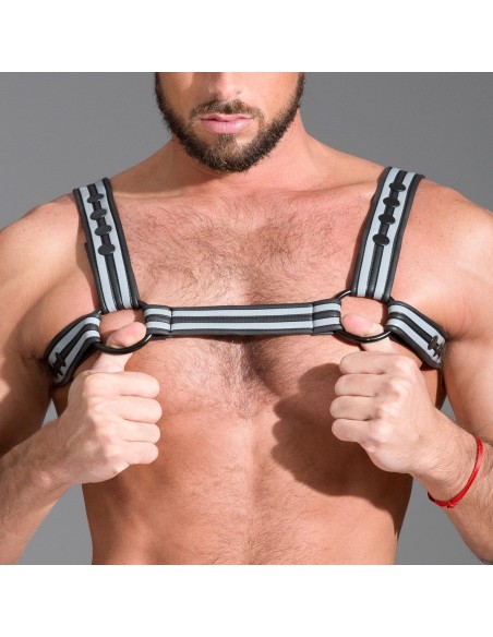 Harnais Néoprène Gris