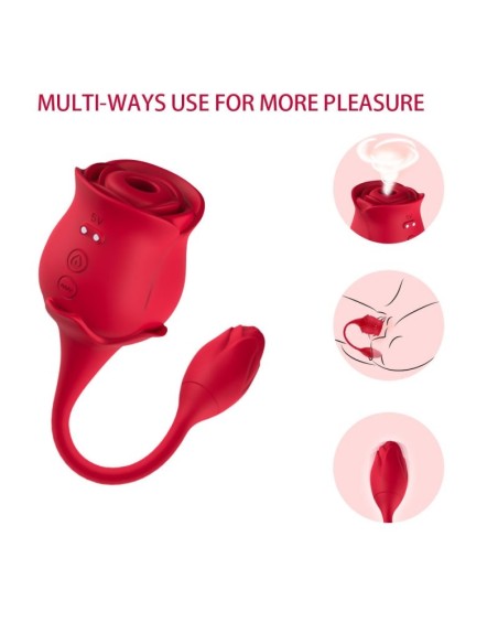 Double Stimulateur Suckclit 6 x 3cm