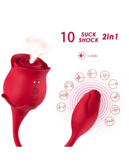 Double Stimulateur Suckclit 6 x 3cm