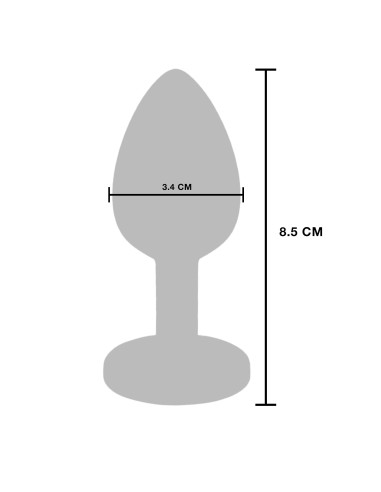 Plug vibrant The Glider M 7.4 x 3.4cm
