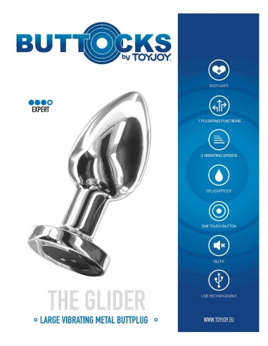 Plug vibrant The Glider L 9 x 4cm