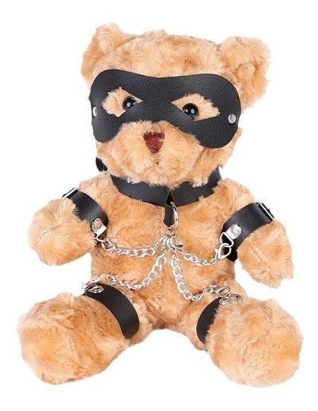 Ours Peluche Teddy Bear Bondage 31cm Marron Ours Peluche Teddy Bear Bondage 31cm Marron