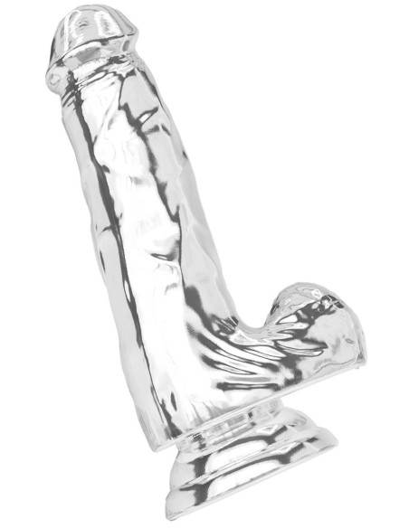 Gode Réaliste Diamond Dick 13.5 x 3.7cm Transparent Gode Réaliste Diamond Dick 13.5 x 3.7cm Transparent