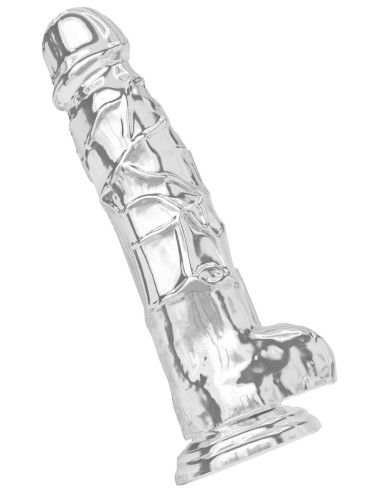 Gode Réaliste Diamond Dick 18 x 4.9cm Transparent