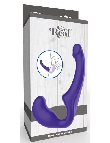 Gode Sans Harnais Purpie 16 x 4cm