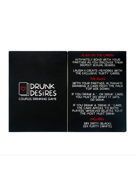 Jeu de Cartes à Boire Drunk Desires Jeu de Cartes à Boire Drunk Desires